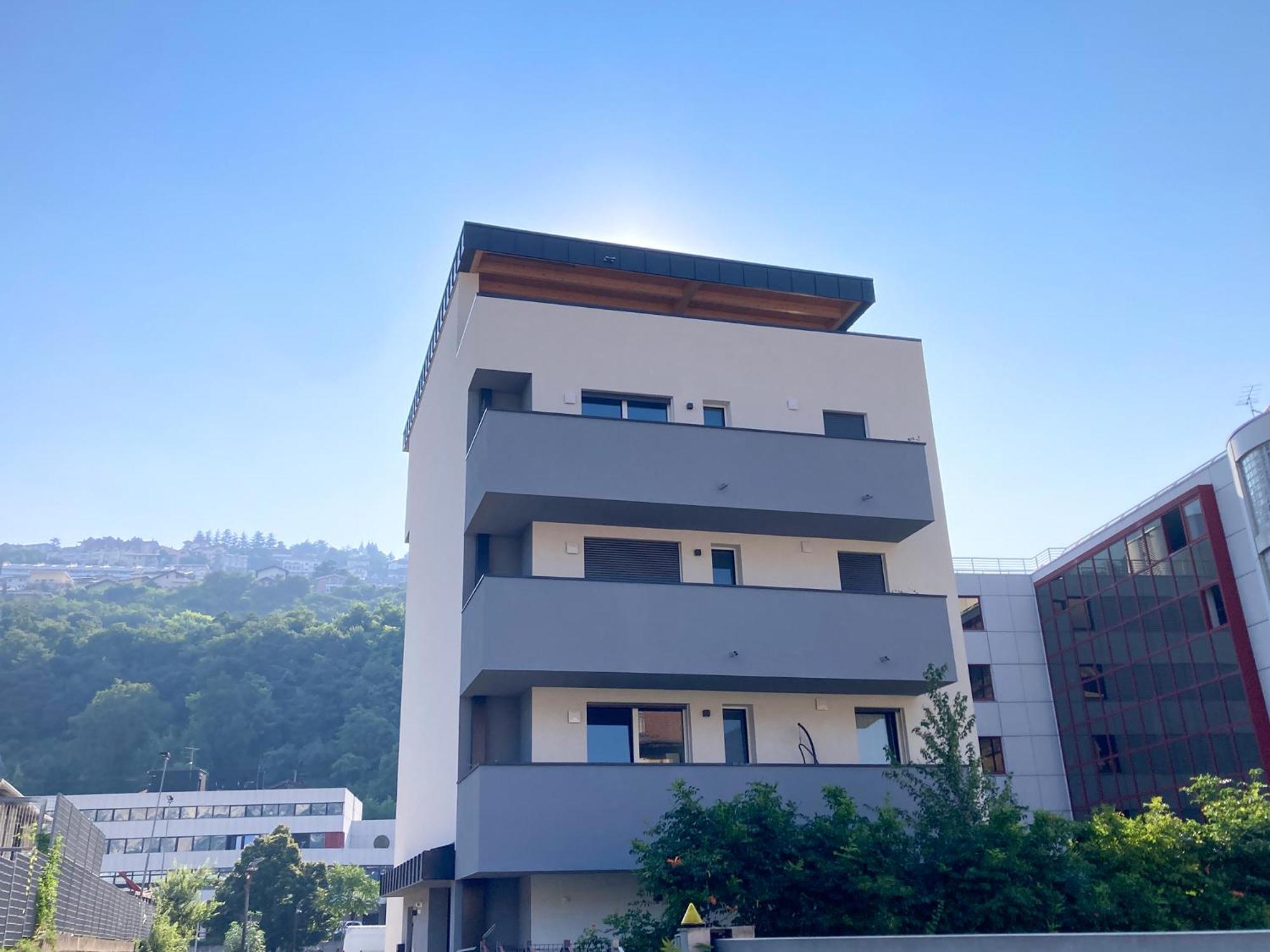 Civetta Blu, Blue Owl Apartments Trento Exteriör bild