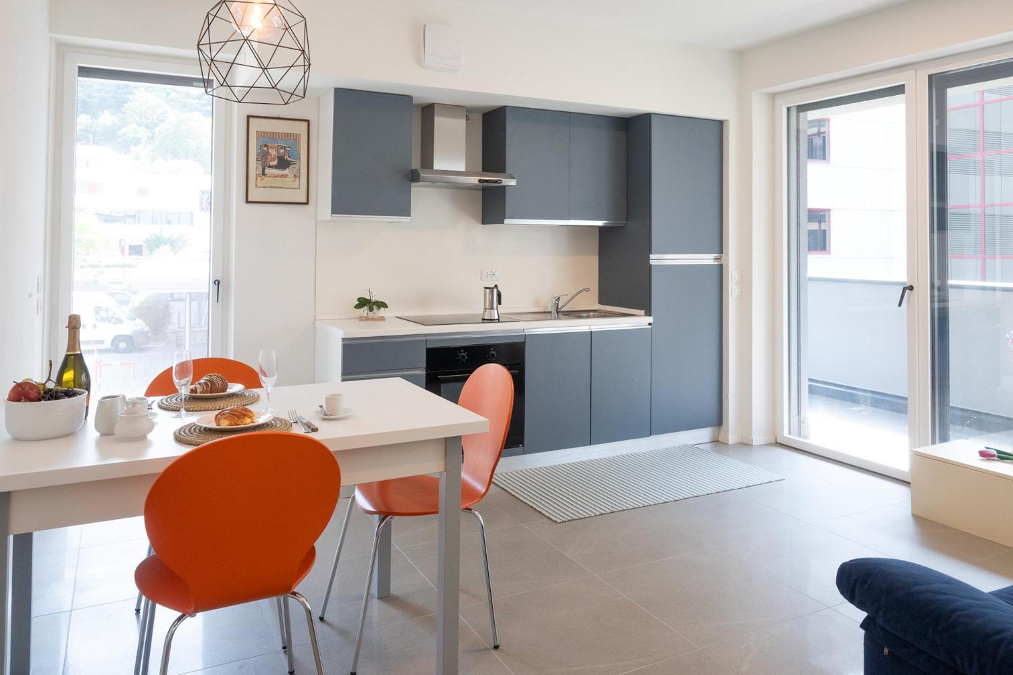Civetta Blu, Blue Owl Apartments Trento Exteriör bild